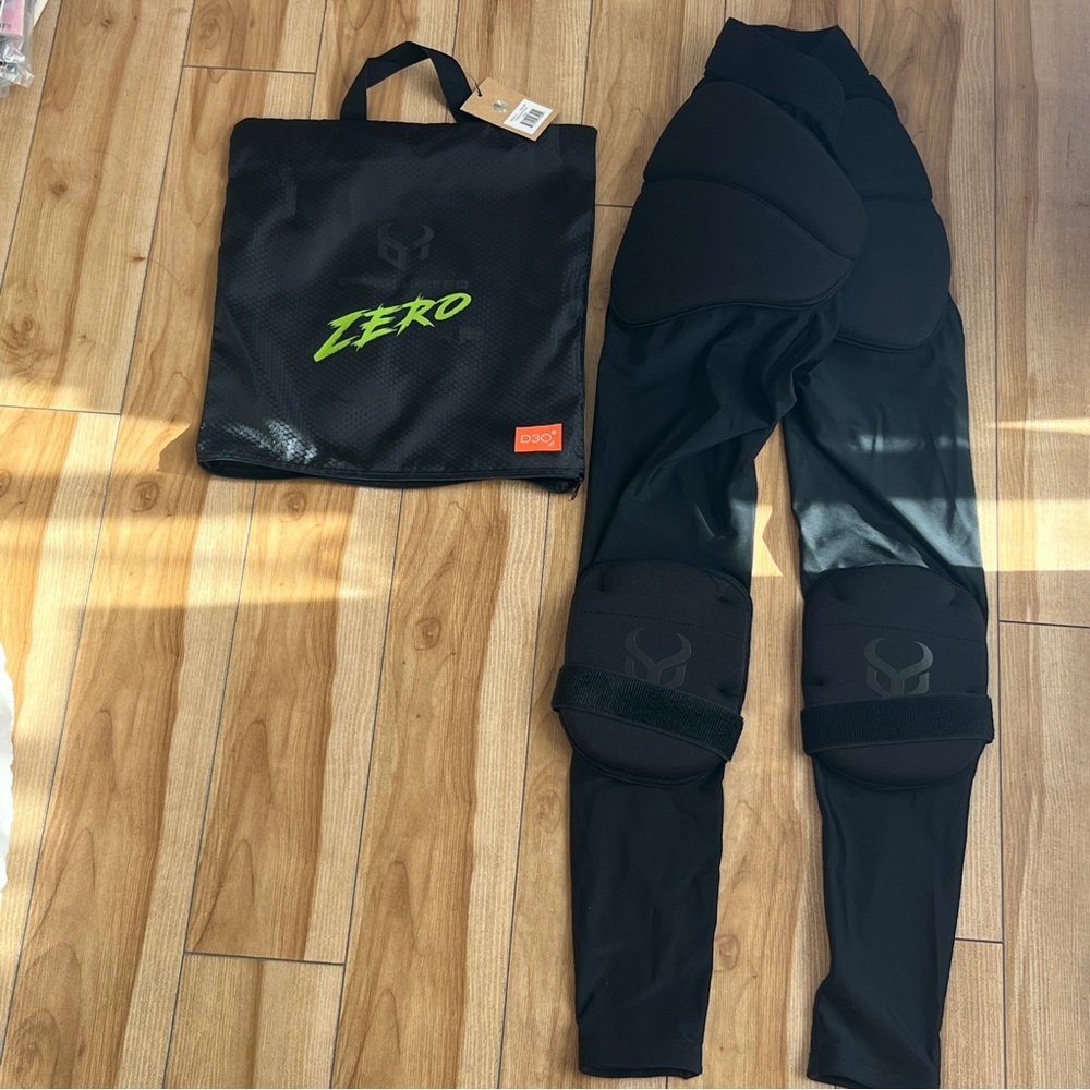 Demon United Zero RF D3O Unisex Ski and Snowboard Impact Protection Pants Size L